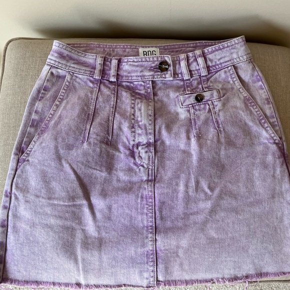 BDG Urban Outfitters Lavender Jean skirt - Picture 2 of 4